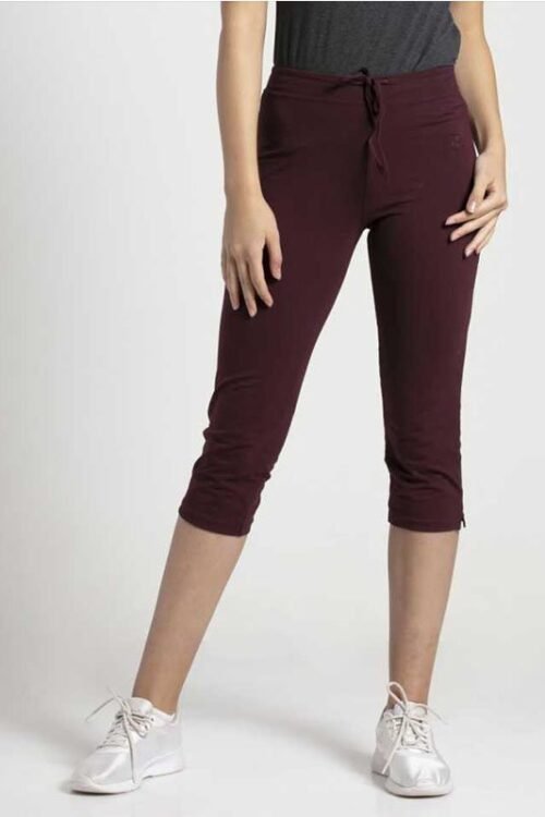 Jocky Capri Pants Women Purple Capri