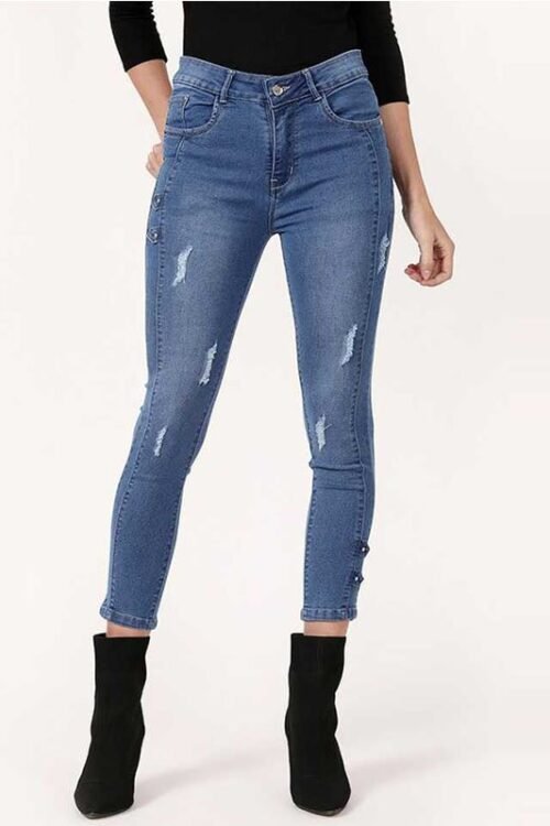 Regular Women Light Blue Jeans