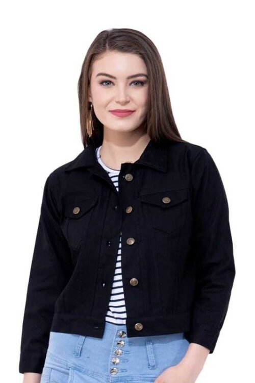 Montrez 3/4th Sleeve Solid Women Jacket