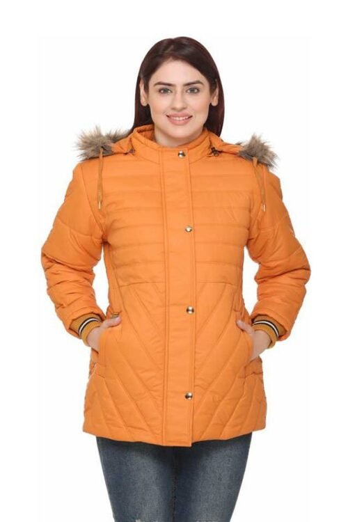 HILL FIGHTER Full Sleeve Self Design Women Casual Jacket